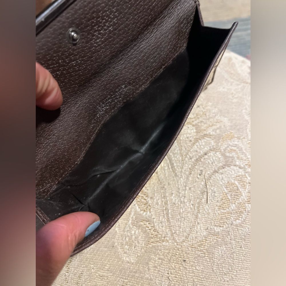 Authentic Monogram Long Gucci Wallet - image 4